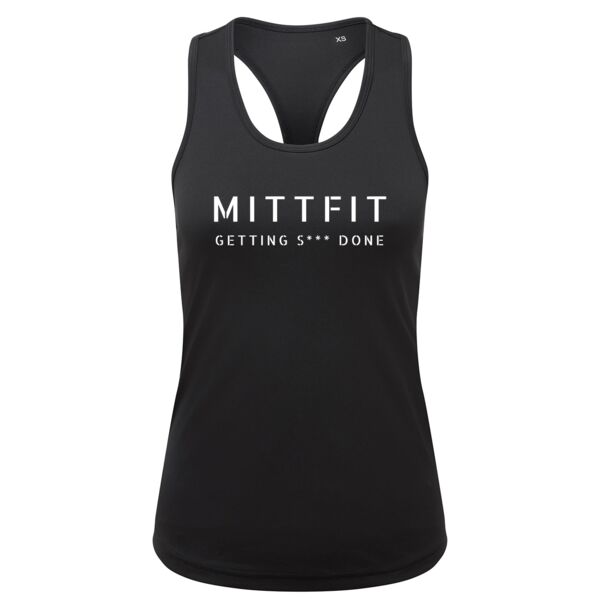 Women’s Recycled Performance Slim Racerback Vest Thumbnail