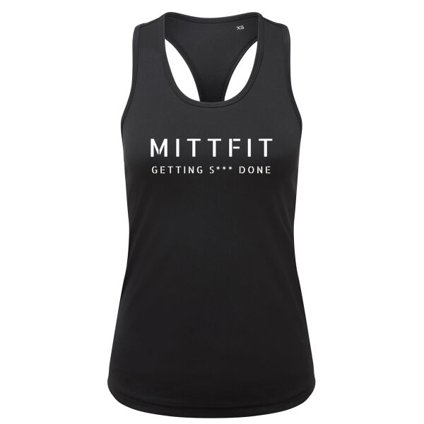 MittFitt  - Women’s Recycled Performance Slim Racerback Vest Thumbnail